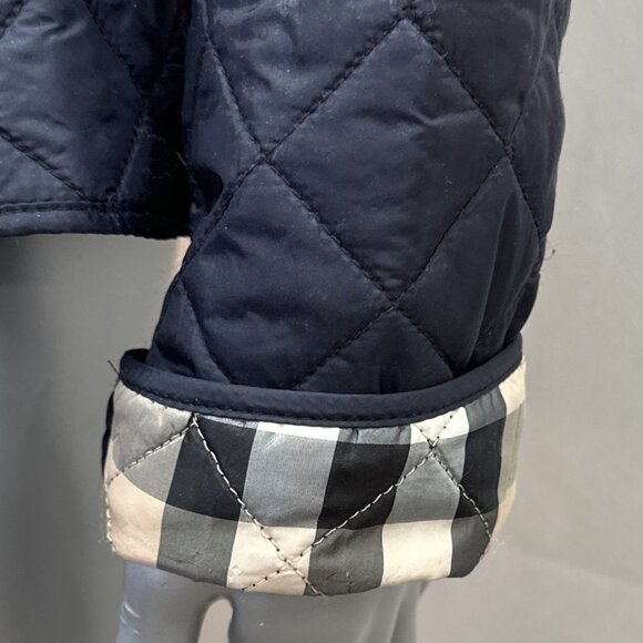 Authentic Burberry Brit Kencott Quilted Jacket in Dark Navy - Picture 6 of 15